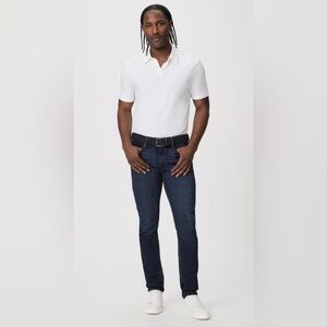 PAIGE Men’s Transcend Lennox Soft Slim Jeans Dark Blue Sz 31